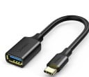Adaptor USB-C la USB 3.0 pentru conectarea unui stick USB și altor accesorii cu conector USB la un dispozitiv cu port USB-C Lungime 15 cm 1