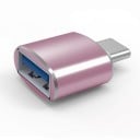 Adaptor USB-C la USB 3.0 pentru telefon și laptop Reducție compactă pentru stick USB și alte dispozitive cu conector USB-A Corp rotunjit 2