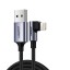 Adatszögű kábel az Apple Lightning-hoz az USB K589-hez 3