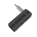 Adattatore audio Bluetooth 5.3 2v1 jack 3,5mm e USB-C Trasmettitore Ricevitore per auto Cuffie PC TV Connessione wireless stabile 9h di autonomia 1