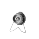 Adattatore da campeggio per fornello 6 x 5,5 x 3 cm Valvola a vite Argento Lega di alluminio Adattatore per cartuccia di gas Accessori da campeggio 4