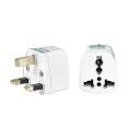 Adattatore da viaggio universale EU spina 250V 2A 100–240V Convertitore di presa elettrica Adattatore leggero 1 slot 19 x 4,8 mm Compatto 4