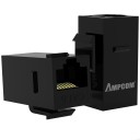 Adattatore di collegamento CAT 6 RJ45 F/F 2 pz 1