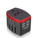 Adattatore di rete da viaggio universale con 4 porte USB 1
