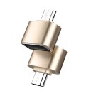 Adattatore Micro USB maschio a USB femmina per telefono e tablet Miniaturizzato 20 x 18 x 8 mm Per collegare chiavette USB e controller 2