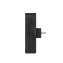 Adattatore multifunzionale per presa EU 14x4 cm Spina elettrica a tre slot 2500W 250V 16A Ricarica di più dispositivi Casa Design elegante 2