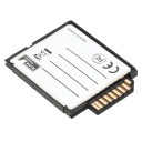 Adattatore per scheda di memoria SD in slot CF di tipo I Riduzione per l'uso di una scheda SD in un dispositivo con slot CompactFlash Dimensioni 4,2 x 4