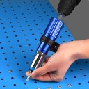 Adattatore rivettatore per trapano con accessori 2