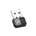 Adattatore USB Bluetooth 5.4 per PC Windows 8.1/10/11 Mouse Tastiera Cuffie Altoparlante A2DP HID 20 m Ricevitore Trasmettitore 7 dispositivi 3