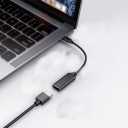 Adattatore USB-C a HDMI per collegare dispositivi con USB-C a TV o monitor Connettori in lega di alluminio Cavo in PVC Lunghezza circa 23,5 cm 3