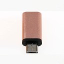 Adattatore USB-C o Lightning femmina a Micro USB maschio Collegamento del cavo a un dispositivo con porta Micro USB Aspetto metallico Colore 1