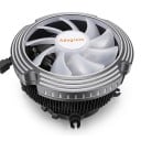 Adegrees prosessorijäähdytin LGA 2011 X79 X99 ja E5 TDP 110 W PWM -tuuletin 120 mm RGB-taustavalolla Hydraulinen laakeri Mustavalkoinen 3