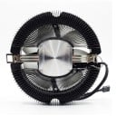 Adegrees prosessorijäähdytin LGA 2011 X79 X99 ja E5 TDP 110 W PWM -tuuletin 120 mm RGB-taustavalolla Hydraulinen laakeri Mustavalkoinen 7