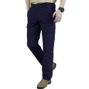 Ademende heren outdoor cargobroek, dunne wandelbroek, snel drogende lichtgewicht sportbroek voor wandelen en reizen 5