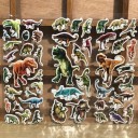 Adesivi Animali Selvatici - 200 pz 9