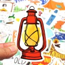 Adesivi da campeggio 50 pz E92 4