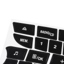 Adesivi per pulsanti in auto per Renault 3