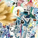 Adesivi tropicali 50 pz 4