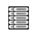 Adesivo de reparação de rede contra insetos 5 unid 8,8 x 6,2 x 1,5 cm Adesivo de reparação para rede de janela Remendo para rede de janela 2