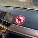 Adesivo divertente per auto B458 3