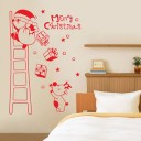 Adesivo Natalizio Babbo Natale 4