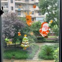 Adesivo natalizio per finestra 2