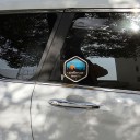 Adesivo per auto avventura in attesa 3