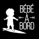 Adesivo per auto baby on board B480 3