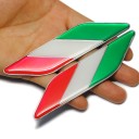 Adesivo per auto bandiera italiana 2 pz 6