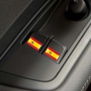 Adesivo per auto bandiera spagnola 10 pz 4