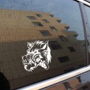 Adesivo per auto cinghiale 1