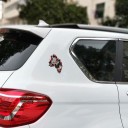 Adesivo per auto lupo furioso 5