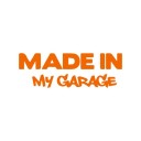 Adesivo per auto made in my garage 5