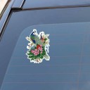 Adesivo per auto pavone 5