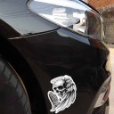 Adesivo per auto scheletro angelico 5