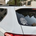 Adesivo per auto teschio pirata 3