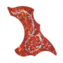 Adesivo per chitarra con uccello 5