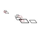 Adesivo per lato auto 2 pz 3