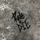 Adesivo per telaio bici 5,6 x 8 cm Ride or Die Adesivo resistente per bici Motivo stiloso Accessori per ciclismo Decorazione telaio bici 5