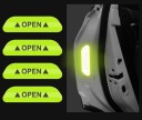 Adesivo riflettente per auto 4 pz 3
