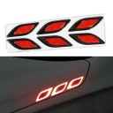 Adesivo riflettente per auto 6 pz 1
