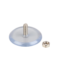 Adhesive Monitor Stand Holder, Display Mount Without Installation Hole, Easy Installation, Stable Attachment, 17 x 15 cm 2