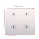 Adhesive Monitor Stand Holder, Display Mount Without Installation Hole, Easy Installation, Stable Attachment, 17 x 15 cm 5