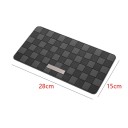 Adhezivní podložka na palubní desku auta s šachovnicovým vzorem, 28 x 15 cm, držák na drobné předměty pro řidiče 5