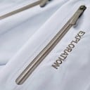 Αδιάβροχη ζακέτα με κουκούλα και ψηλό γιακά με φερμουάρ, με τσέπες με φερμουάρ στο στήθος και στο μανίκι και ρυθμιζόμενο στρίφωμα unisex 14