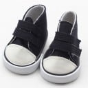 Adidași cu gleznă pentru păpușă cu arici Încălțăminte textilă cu două bare și talpă albă Dimensiune 5 cm Ușor de încălțat 2