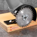 Adjustable Base for Angle Grinder 11 x 7 x 5 cm Guide Holder for Accurate and Safe Straight Cuts 4