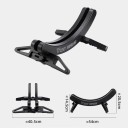 Adjustable Bicycle Stand Parking Stand for Road and Mountain Bikes Garage Holder Service Stand Black 3