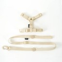 Adjustable Dog Harness with Lead Length 85-145 cm Neck Circumference 38-58 cm and Body Circumference 36-50 cm Straps with Sliding Buckles 2