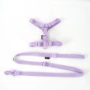 Adjustable Dog Harness with Lead Length 85-145 cm Neck Circumference 38-58 cm and Body Circumference 36-50 cm Straps with Sliding Buckles 3